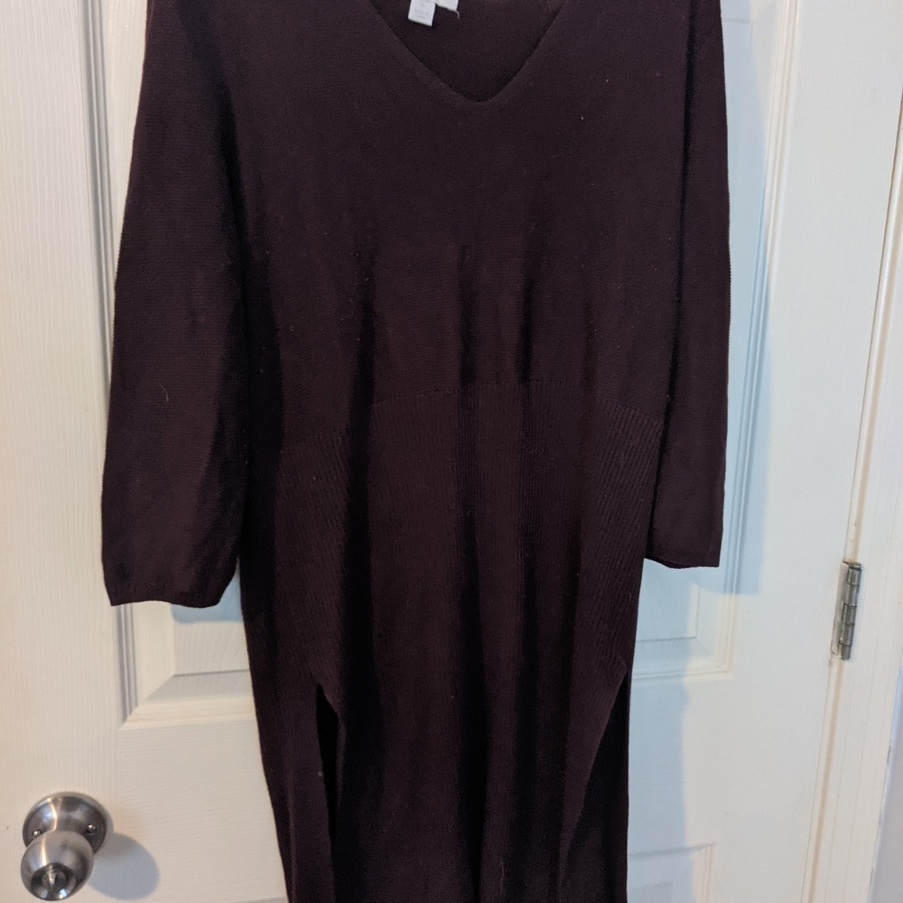 Burgundy tunic/dress